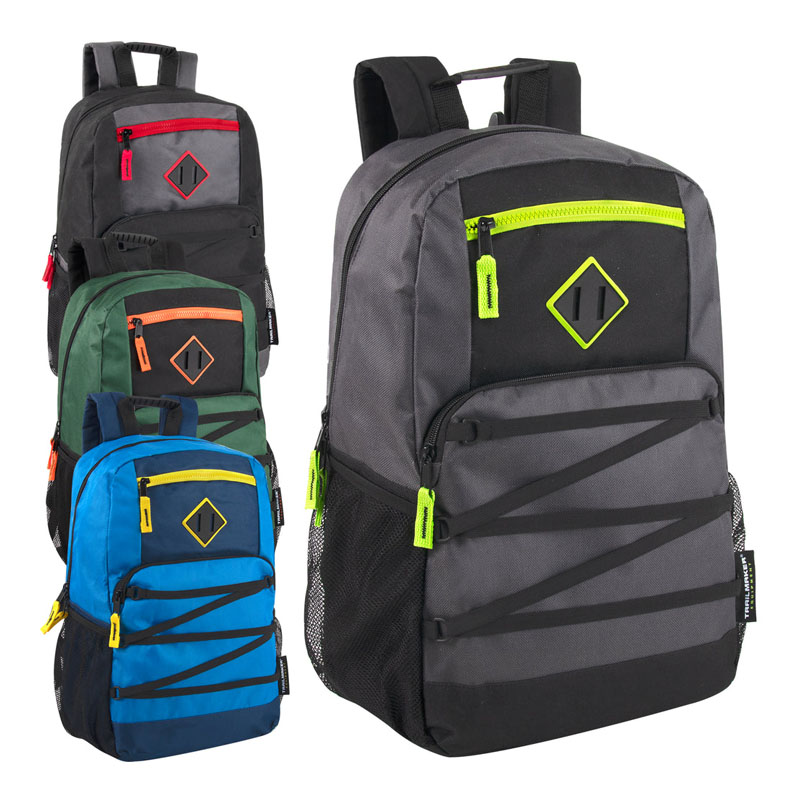 Backpacks Bungee Double Zippered Bi Beşa Laptop