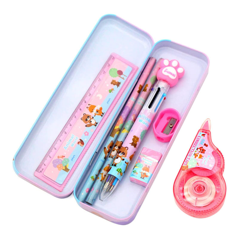 Set Stationery Case Pencilê ya herî populer