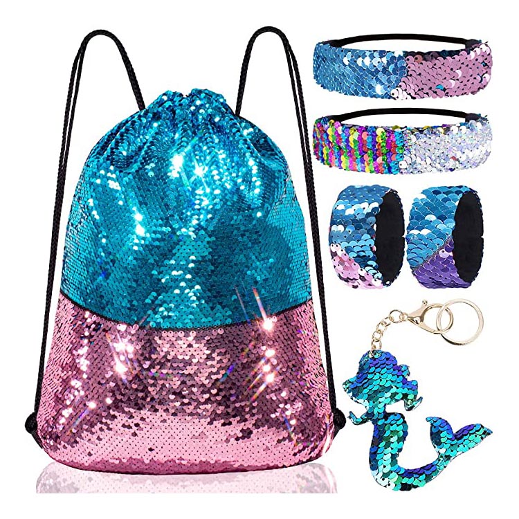 Berçavkêşiya Sequin Drawstring Reversible